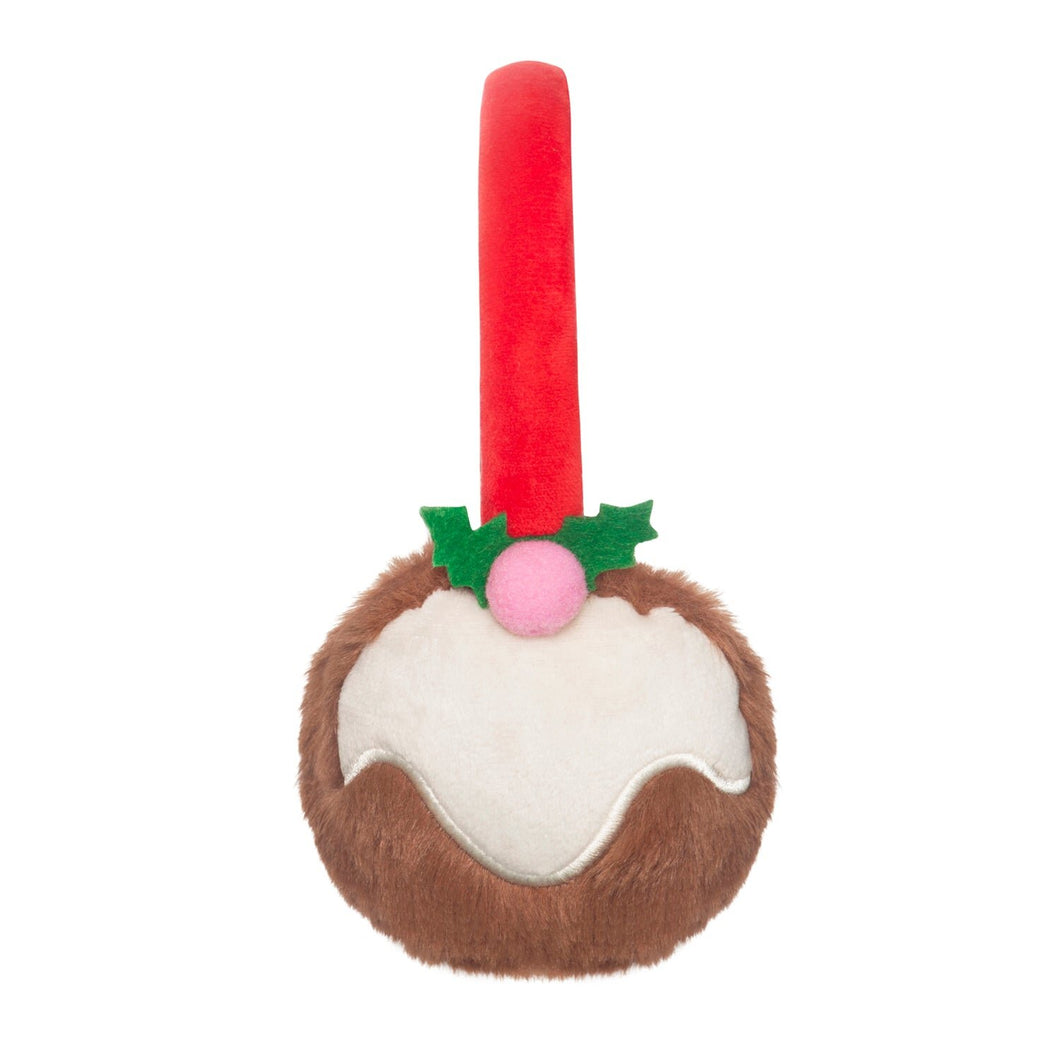 Christmas Pudding Earmuffs