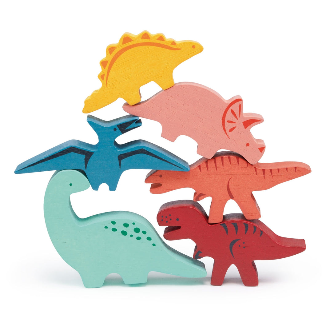 Happy Stacking Dinosaurs For Kids