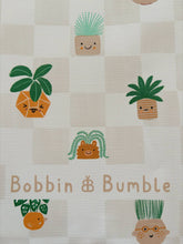 Load image into Gallery viewer, Potted Plant Wedge Changing Mat | Handmade UK Baby Mat