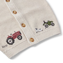 Load image into Gallery viewer, On The Farm Organic Cotton Cardigan
