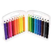 Load image into Gallery viewer, Felt tip stamp pens (set of 18) - Colourful Creatures