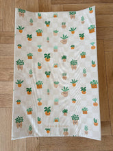 Load image into Gallery viewer, Potted Plant Wedge Changing Mat | Handmade UK Baby Mat