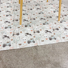 Load image into Gallery viewer, Children’s Splash Mat | Farm Animals Print | Table Cloth