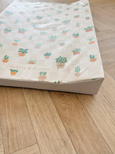Load image into Gallery viewer, Potted Plant Wedge Changing Mat | Handmade UK Baby Mat