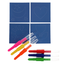 Load image into Gallery viewer, Magic Rainbow Coloured Blow Pens