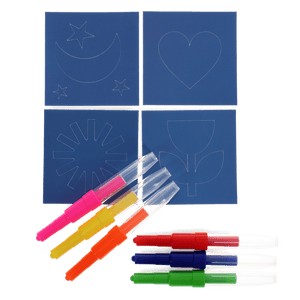 Magic Rainbow Coloured Blow Pens
