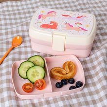 Load image into Gallery viewer, Lunch box with tray - Unicorn
