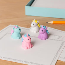 Load image into Gallery viewer, Erasers (set of 4) - Unicorns