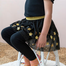 Load image into Gallery viewer, Children’s Tutu Dress Up Skirt Gold Stars