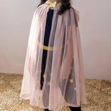 Load image into Gallery viewer, Pink Glitter Dress Up Cape