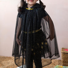 Load image into Gallery viewer, Children's Glitter Cape - Black