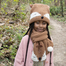 Load image into Gallery viewer, Doris Deer Knitted Scarf