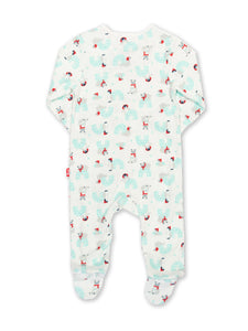 Snowy Homes Sleepsuit
