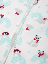 Load image into Gallery viewer, Snowy Homes Sleepsuit