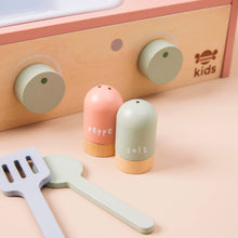 Load image into Gallery viewer, Just Bee Kids Wooden Table Top Kitchen (FSC)