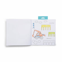 Load image into Gallery viewer, MY COLOURING BOOK (CONSTRUCTION) | SCENTED COLOURING BOOK WITH STICKERS | FLOSS &amp; ROCK