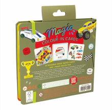 Load image into Gallery viewer, Magic colour changing water cards - cars