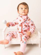 Load image into Gallery viewer, Bonnie The Highland Cow Zip Up Romper