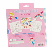 Load image into Gallery viewer, MY COLOURING BOOK (RAINBOW FAIRY) | SCENTED COLOURING BOOK WITH STICKERS | FLOSS &amp; ROCK