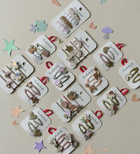 Load image into Gallery viewer, Fairytale Floral Twisty Bow Clip