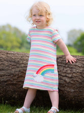 Load image into Gallery viewer, Sheepy Rainbow Dress
