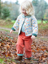 Load image into Gallery viewer, Fairy Flowers Quilted Jacket