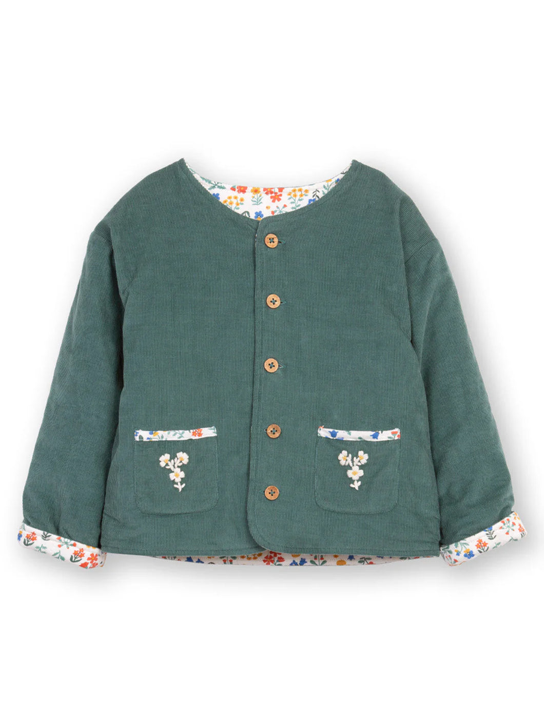 Fairy Flowers Quilted Jacket