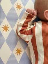 Load image into Gallery viewer, Standard Changing Mat – Blue Harlequin Print | Bestseller UK