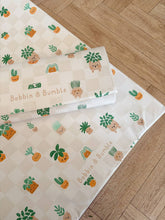 Load image into Gallery viewer, Potted Plant Wedge Changing Mat | Handmade UK Baby Mat