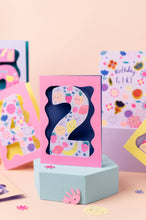 Load image into Gallery viewer, Doodle 2 Age Card Girls