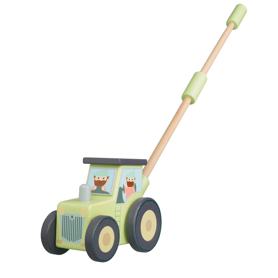 Wooden Push Along Tractor