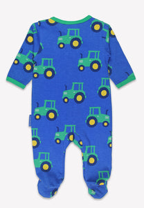 Hillside Tractor Print Babygrow