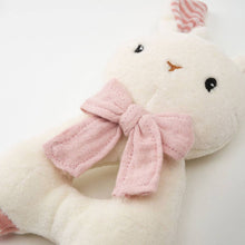 Load image into Gallery viewer, Rabbit Rattle - Pink (Organic Cotton)
