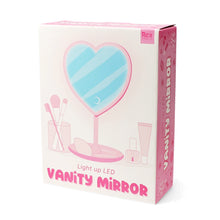 Load image into Gallery viewer, Light Up Vanity Mirror - Heart
