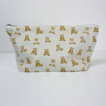 Load image into Gallery viewer, Nappy Organiser Bag | Teddy Bear Print | Baby Travel Pouch