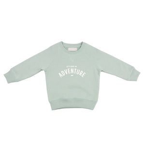 SAGE 'LET'S HAVE AN ADVENTURE' SWEATSHIRT
