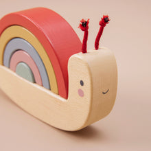 Load image into Gallery viewer, Wooden Snail Stacker
