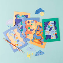 Load image into Gallery viewer, Doodle 4 Age Card Boys