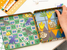 Load image into Gallery viewer, Magnetic Fun &amp; Games Tin - Dinosaur