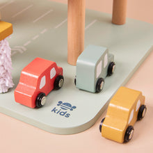 Load image into Gallery viewer, Wooden Car Wash Garage Toy