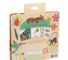 Load image into Gallery viewer, Magic colour changing water cards - jungle