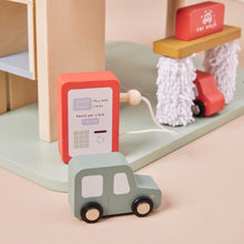 Load image into Gallery viewer, Wooden Car Wash Garage Toy
