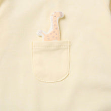 Load image into Gallery viewer, Baby Giraffe Padded Applique All In One