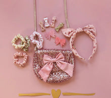 Load image into Gallery viewer, Pretty In Pink Sequin Bag
