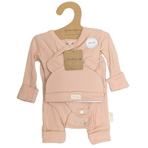 Pink Baby Organic Outfit Set