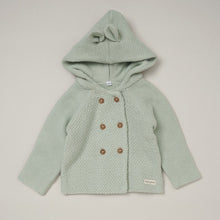 Load image into Gallery viewer, Sage Green Hooded Cardigan