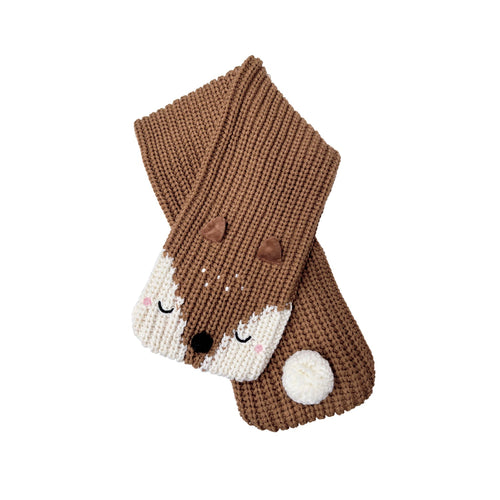 Doris Deer Knitted Scarf