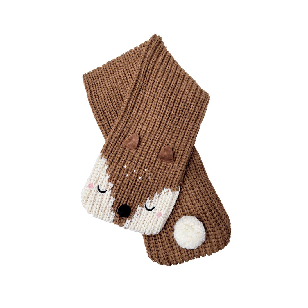 Doris Deer Knitted Scarf