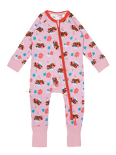 Load image into Gallery viewer, Bonnie The Highland Cow Zip Up Romper
