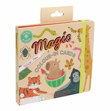 Load image into Gallery viewer, Magic colour changing water cards - jungle